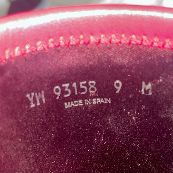 Stuart Weitzman ankle boots in dark cherry red leather - Picture 6 of 6